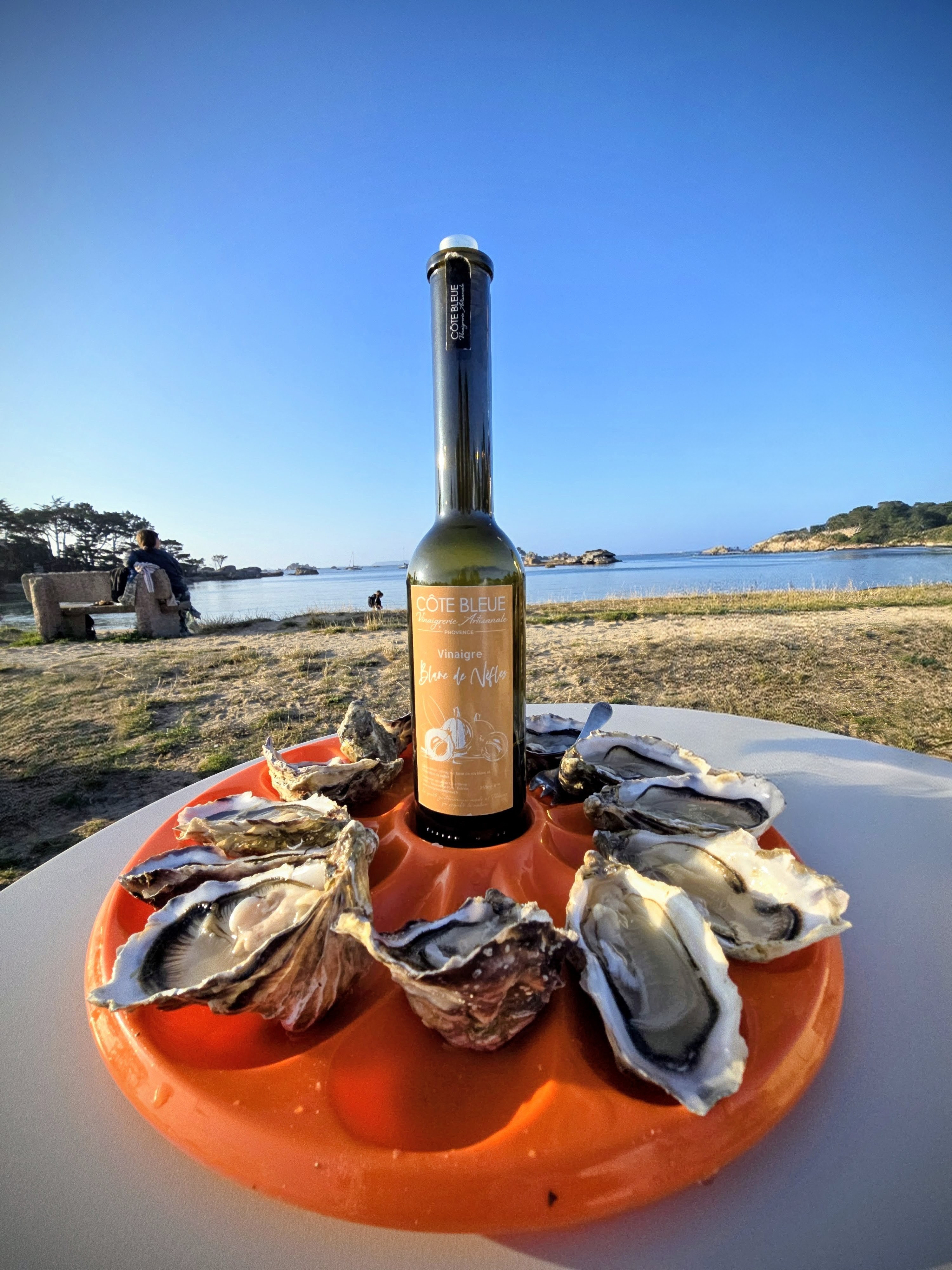 Accord parfait entre le vinaigre et les huîtres